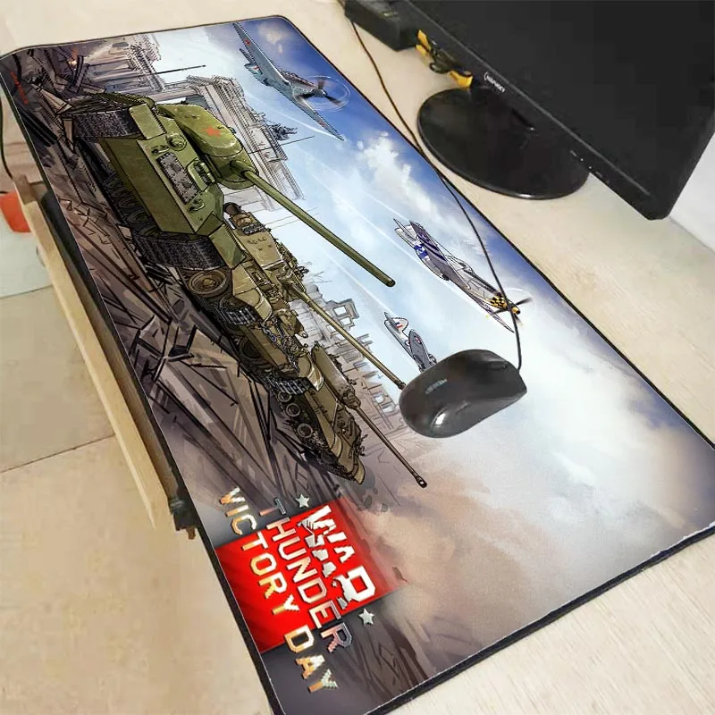 

Mairuige War Thunder Mouse Pad Gamer 900x400mm Lock Edge Washable Mouse Mat Gaming Mousepad Large Pad Mouse PC Desk Padmouse