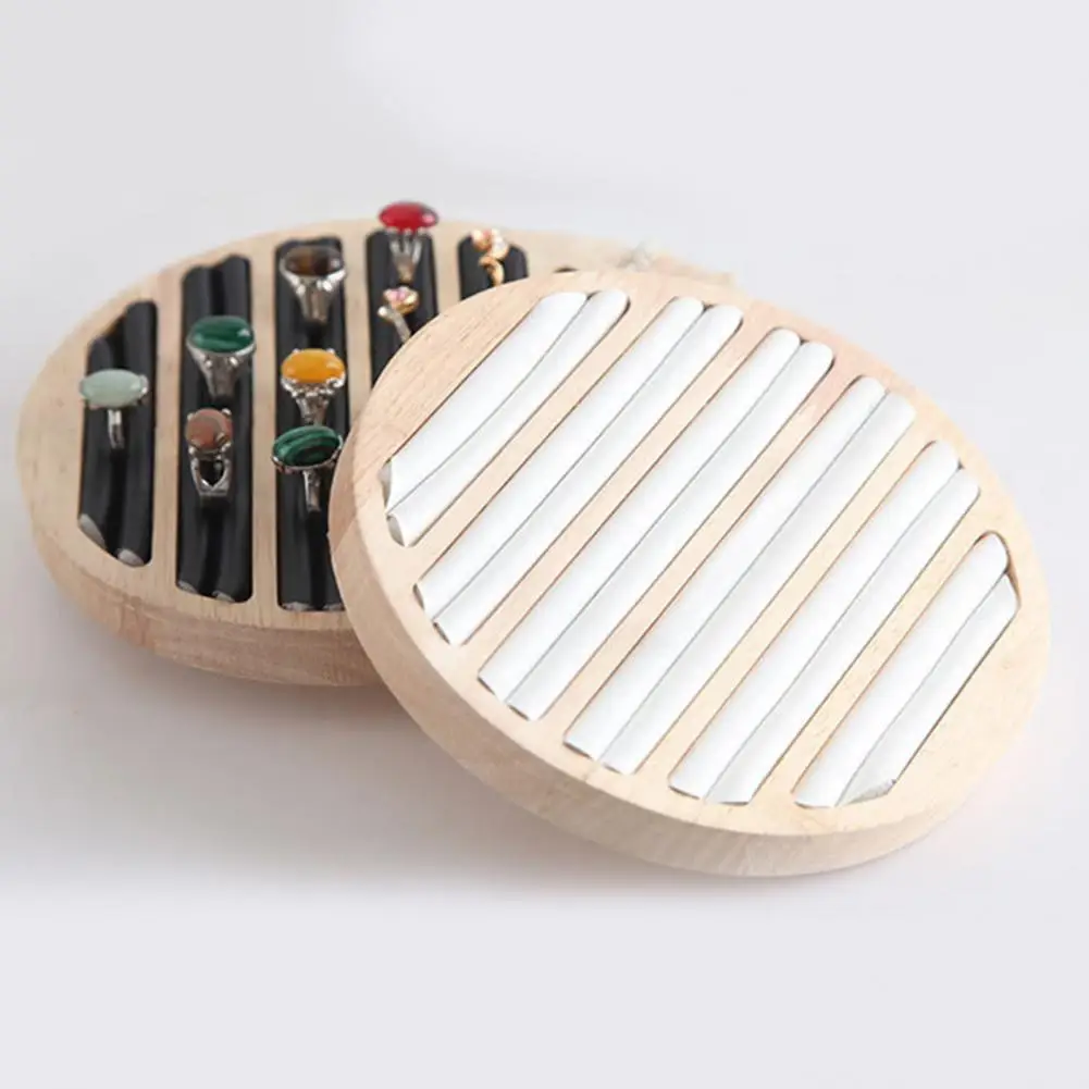 Wood Holder Box Round Ring Ear Studs Bangle Displaying Box Holder Durable Ring Display Holder Wedding Engagement Ring Box
Wood Holder Box Round Ring Ear Studs Bangle Displaying Box Holder Durable Ring Display Holder Wedding Engagement Ring Box