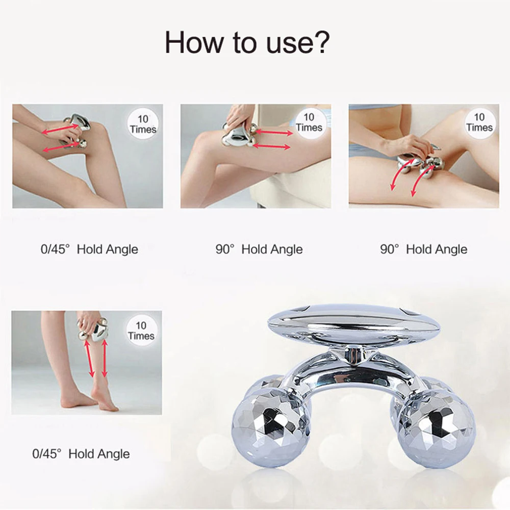 4D Roller Massager Solar Micro Current Massager Face Lifting Tightening Body Weight Loss Shaping Roller Beauty Care Instrument 
4D Roller Massager Solar Micro Current Massager Face Lifting Tightening Body Weight Loss Shaping Roller Beauty Care Instrument