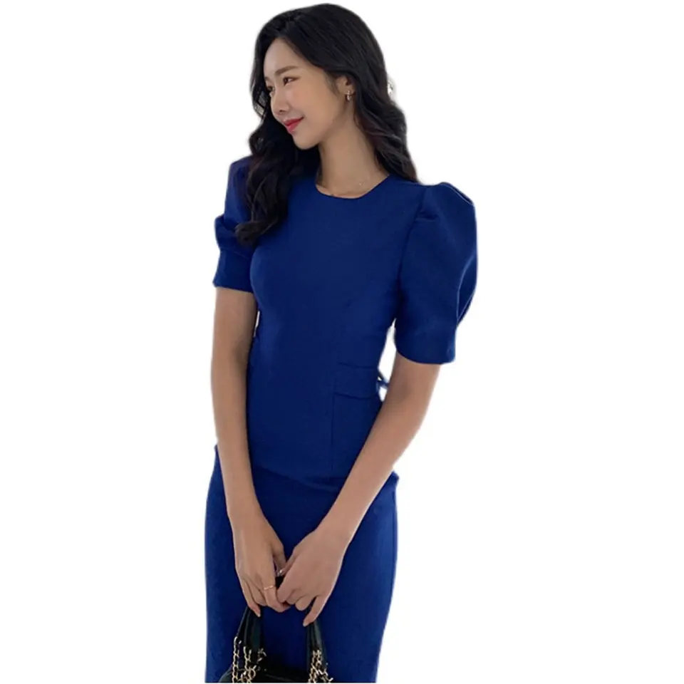 Summer Fashion Korean Simple Slim Package Hip Dress Women Casual Solid Short Sleeve Party Pencil Dresses Female Vestidos
Summer Fashion Korean Simple Slim Package Hip Dress Women Casual Solid Short Sleeve Party Pencil Dresses Female Vestidos