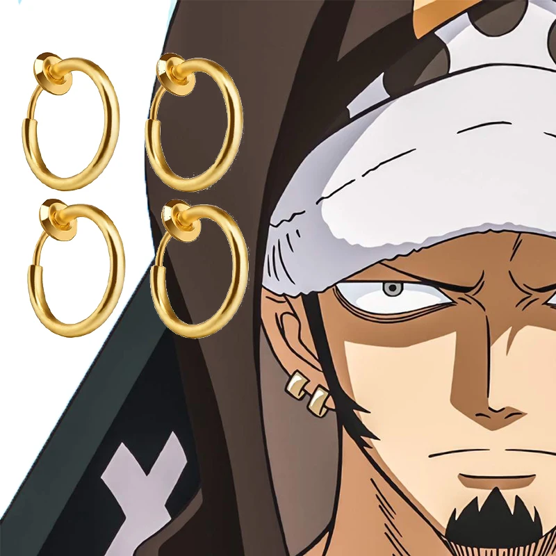 Law cosplay earrings. Trafalgar Law cosplay clip earrings (do not need pierced earrings) fans gift earring
Law cosplay earrings. Trafalgar Law cosplay clip earrings (do not need pierced earrings) fans gift earring