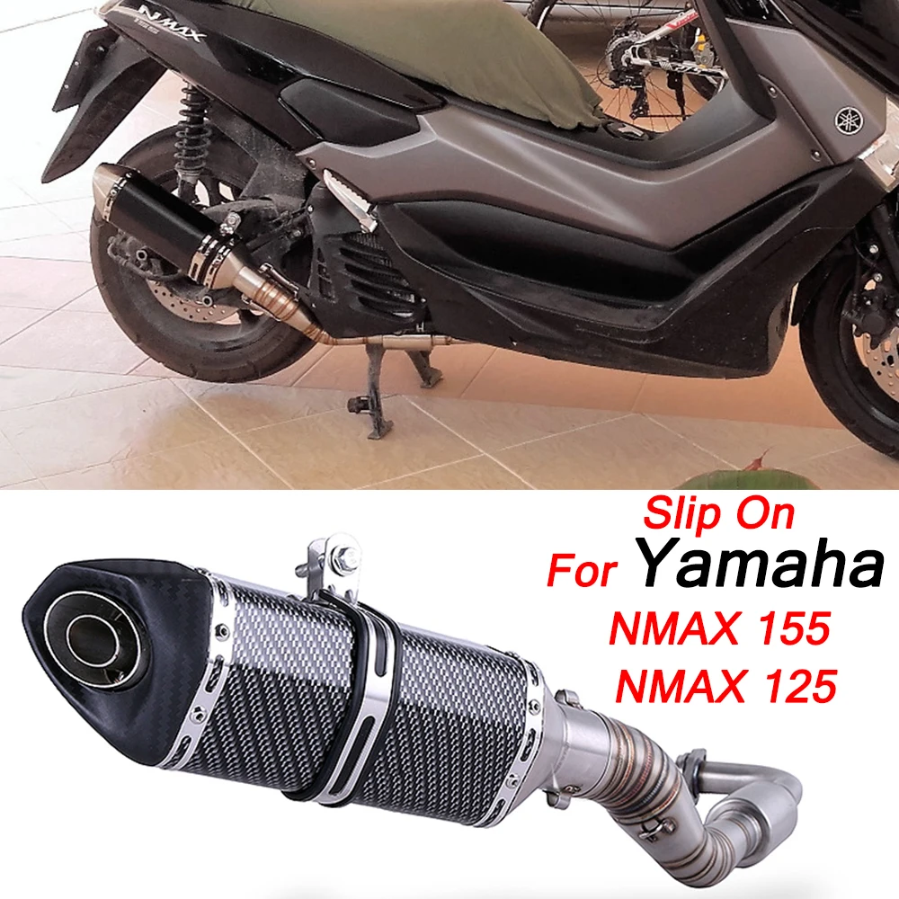 For Yamaha N Max 155 Nmax155 Motorcycle Exhaust Slip On Full System Modified Front Middle Link Pipe Muffler With Stciker
For Yamaha N Max 155 Nmax155 Motorcycle Exhaust Slip On Full System Modified Front Middle Link Pipe Muffler With Stciker