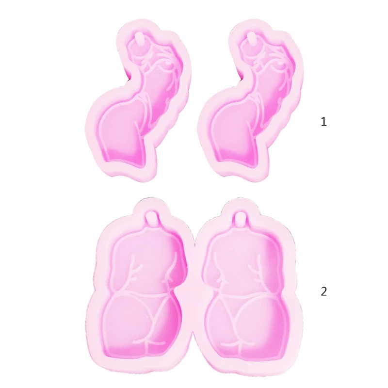 Earrings Epoxy Resin Mold Handmade Sexy Woman Pendant Earrings Keychain Silicone Mold Woman Back View Resin Casting Mold Craft
Earrings Epoxy Resin Mold Handmade Sexy Woman Pendant Earrings Keychain Silicone Mold Woman Back View Resin Casting Mold Craft