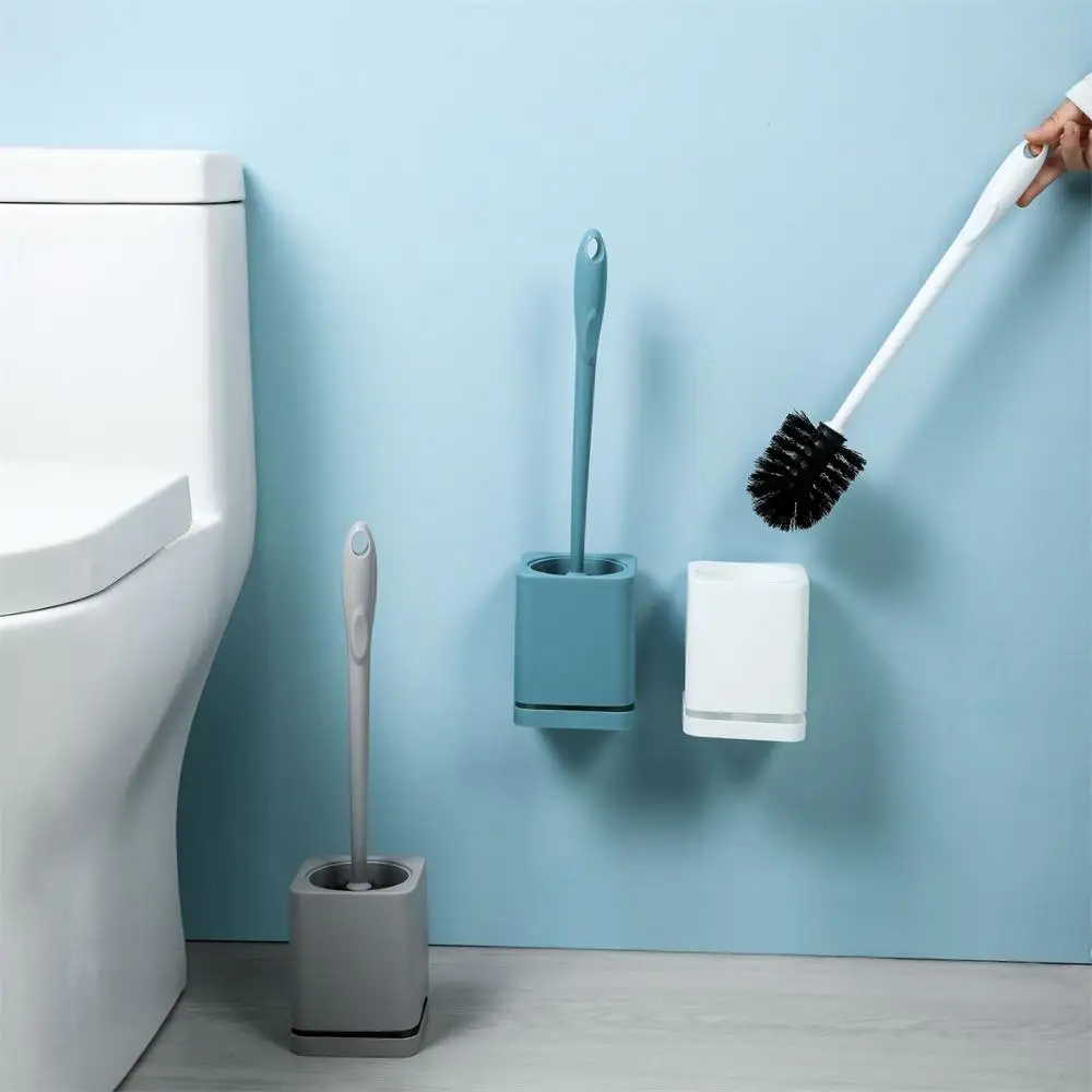 Wall Mounted Toilet Brush With Long Handle No Dead Corner Toilet Cleaning Brushes Set
Wall Mounted Toilet Brush With Long Handle No Dead Corner Toilet Cleaning Brushes Set
