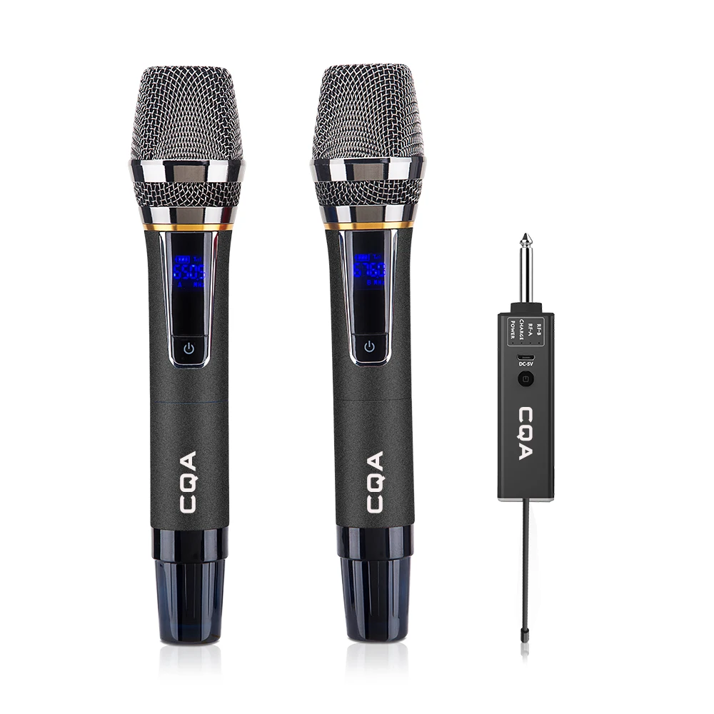 2023 Wireless Microphone 2 Channels UHF Professional Handheld Mic Micphone For Party Karaoke Church Show Meeting 50 Meters
2023 Wireless Microphone 2 Channels UHF Professional Handheld Mic Micphone For Party Karaoke Church Show Meeting 50 Meters