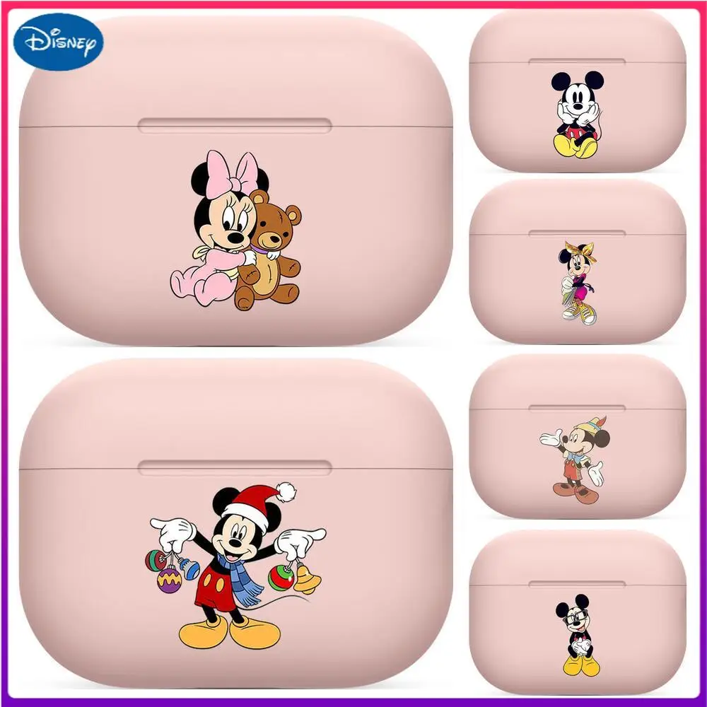 Disney Minnie Mickey For Airpods 1 2 pro case Protective Bluetooth Wireless Earphone Cover For Air Pods case air pod cases Pink
Disney Minnie Mickey For Airpods 1 2 pro case Protective Bluetooth Wireless Earphone Cover For Air Pods case air pod cases Pink