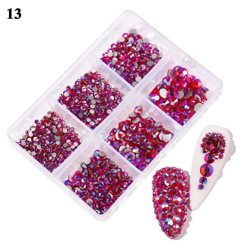 Nail Rhinestone Colorful Mixed Colorful Crystal Nail Studs Nail Beads 3D Nail Art Decorations Nail Accessories
Nail Rhinestone Colorful Mixed Colorful Crystal Nail Studs Nail Beads 3D Nail Art Decorations Nail Accessories