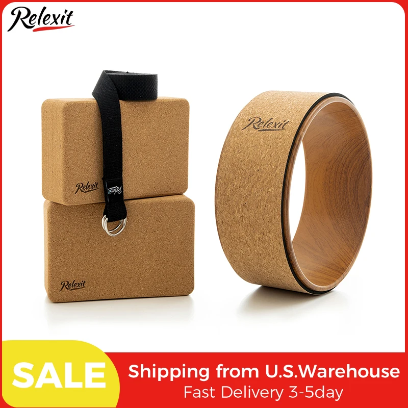 4Pcs Yoga Set Yoga Wheel Yoga Strap EVA Yoga Blocks Fitness Equipment Anti-slip Durable Balance Accessory Pilates Back Stretcher
4Pcs Yoga Set Yoga Wheel Yoga Strap EVA Yoga Blocks Fitness Equipment Anti-slip Durable Balance Accessory Pilates Back Stretcher