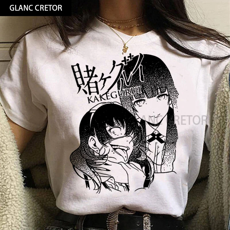 Hot Japanese Anime Kawaii Cartoon Gintama T-shirt Aesthetic Tshirt Female Death Note Graphic Tees Women Kawaii Kakegurui T Shirt
Hot Japanese Anime Kawaii Cartoon Gintama T-shirt Aesthetic Tshirt Female Death Note Graphic Tees Women Kawaii Kakegurui T Shirt