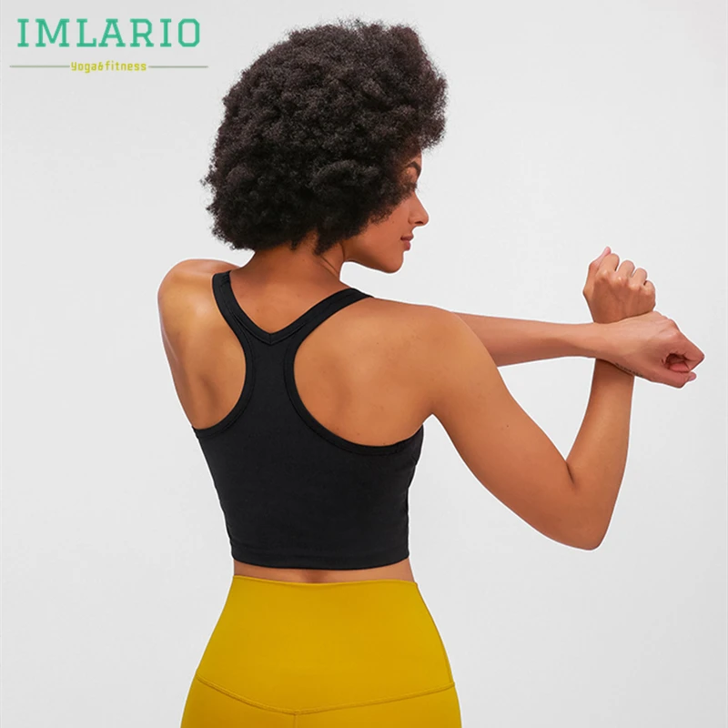 Спортивный бюстгальтер IMLARIO Racerback, укороченный высокоэффективный Топ для йоги, съемный мягкий женский сексуальный мини-топ
Спортивный бюстгальтер IMLARIO Racerback, укороченный высокоэффективный Топ для йоги, съемный мягкий женский сексуальный мини-топ