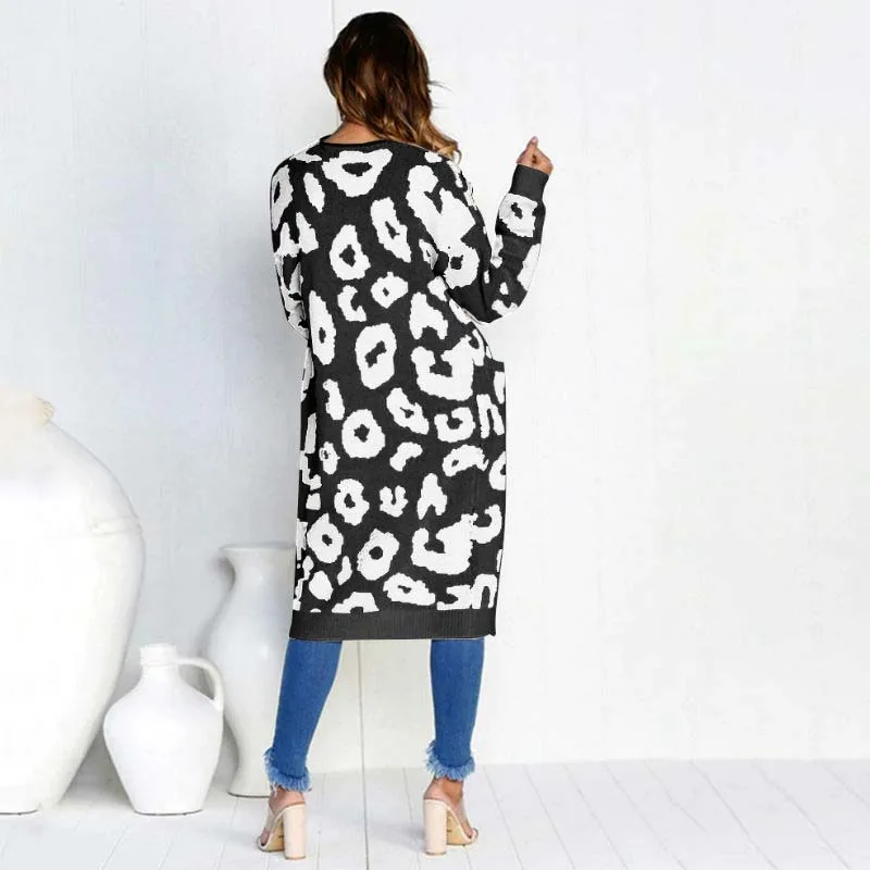 Casual Loose Long Coat Warm Sweater New Women's Fashion Long-sleeved Cardigan 2021 Autumn and Winter Pocket Women Clothes
Casual Loose Long Coat Warm Sweater New Women's Fashion Long-sleeved Cardigan 2021 Autumn and Winter Pocket Women Clothes