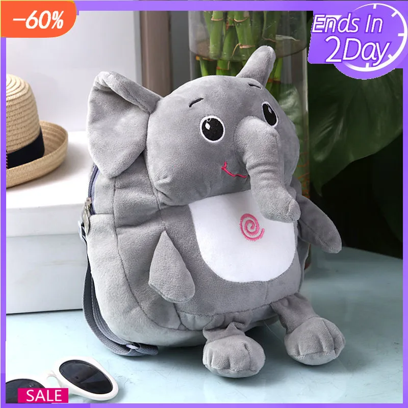 Cute Baby Plush Backpack Mini Cartoon Schoolbag For boy Girl Animal Elephant Baby Backpack For School Girl Doll Backpack
Cute Baby Plush Backpack Mini Cartoon Schoolbag For boy Girl Animal Elephant Baby Backpack For School Girl Doll Backpack