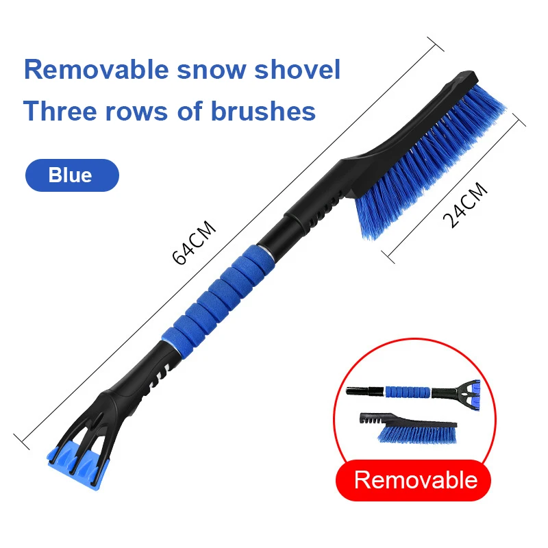Winter Snow Scraper Deicing Handle Combo And Detachable Snow Brush 25-Inch Snow Removal Car Ice Scraper Windshield Ice Breaker
Winter Snow Scraper Deicing Handle Combo And Detachable Snow Brush 25-Inch Snow Removal Car Ice Scraper Windshield Ice Breaker
