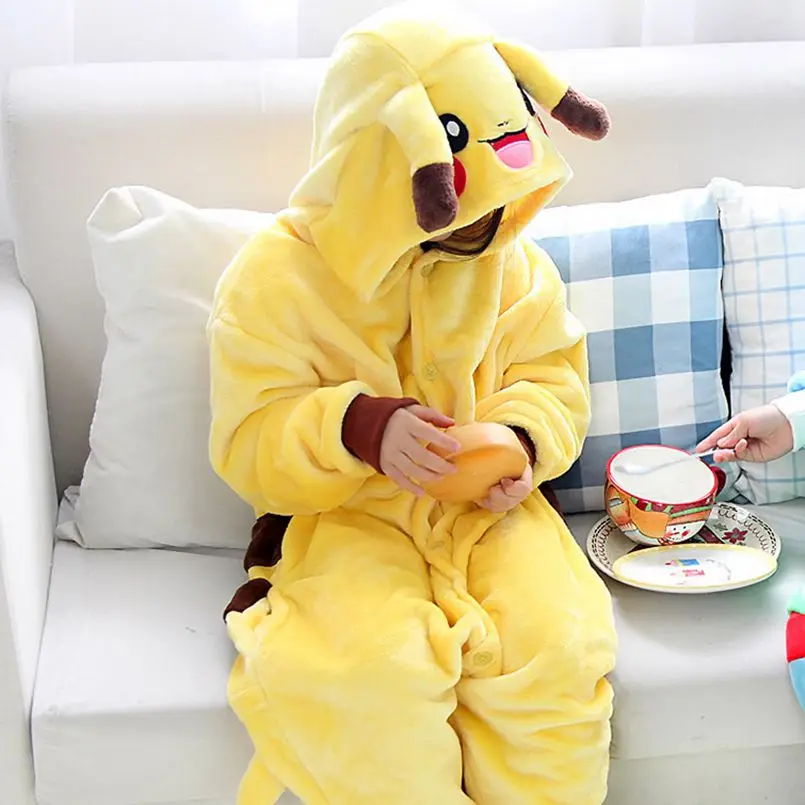Yellow Cartoon Pajama Kids Animal Onesie Winter Flannel Sleepwear Hooded Anime Kigurumi Cosplay Costume Party Fantasy 
Yellow Cartoon Pajama Kids Animal Onesie Winter Flannel Sleepwear Hooded Anime Kigurumi Cosplay Costume Party Fantasy