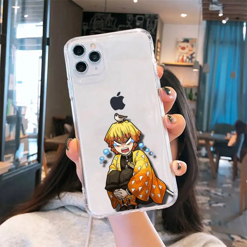 Japan Demon Slayer Phone Case Transparent for iPhone 6 7 8 11 12 s mini pro X XS XR MAX Plus cover funda shell
Japan Demon Slayer Phone Case Transparent for iPhone 6 7 8 11 12 s mini pro X XS XR MAX Plus cover funda shell