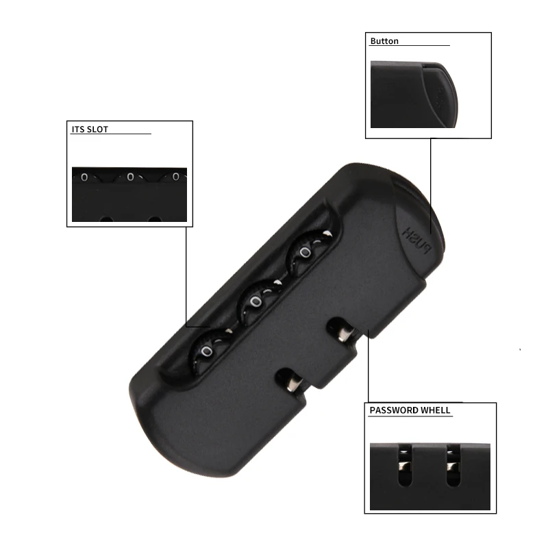 Luggage combination lock accessories trolley case fixed combination lock luggage sturdy suitcase anti-theft lock
Luggage combination lock accessories trolley case fixed combination lock luggage sturdy suitcase anti-theft lock