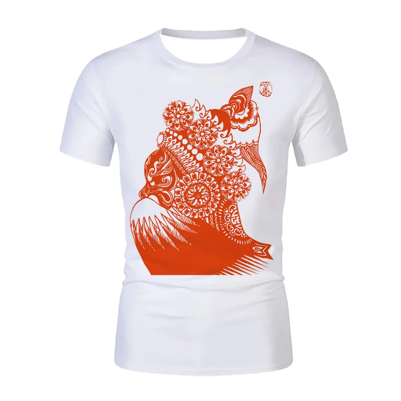 Men's T Shirt 2021 Chinese Harajuku Style 3DT Shirt Men's Women Fashion Hip Hop T Shirt Street Pullover T Shirt China Trend Tops 
Men's T Shirt 2021 Chinese Harajuku Style 3DT Shirt Men's Women Fashion Hip Hop T Shirt Street Pullover T Shirt China Trend Tops