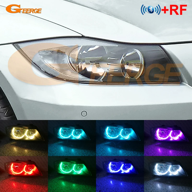 Для BMW E90 E91 saloon touring Pre LCI RF remote Bluetooth-совместимое приложение многоцветный c-образный стиль RGB комплект светодиодов «глаза ангела»
Для BMW E90 E91 saloon touring Pre LCI RF remote Bluetooth-совместимое приложение многоцветный c-образный стиль RGB комплект светодиодов «глаза ангела»
