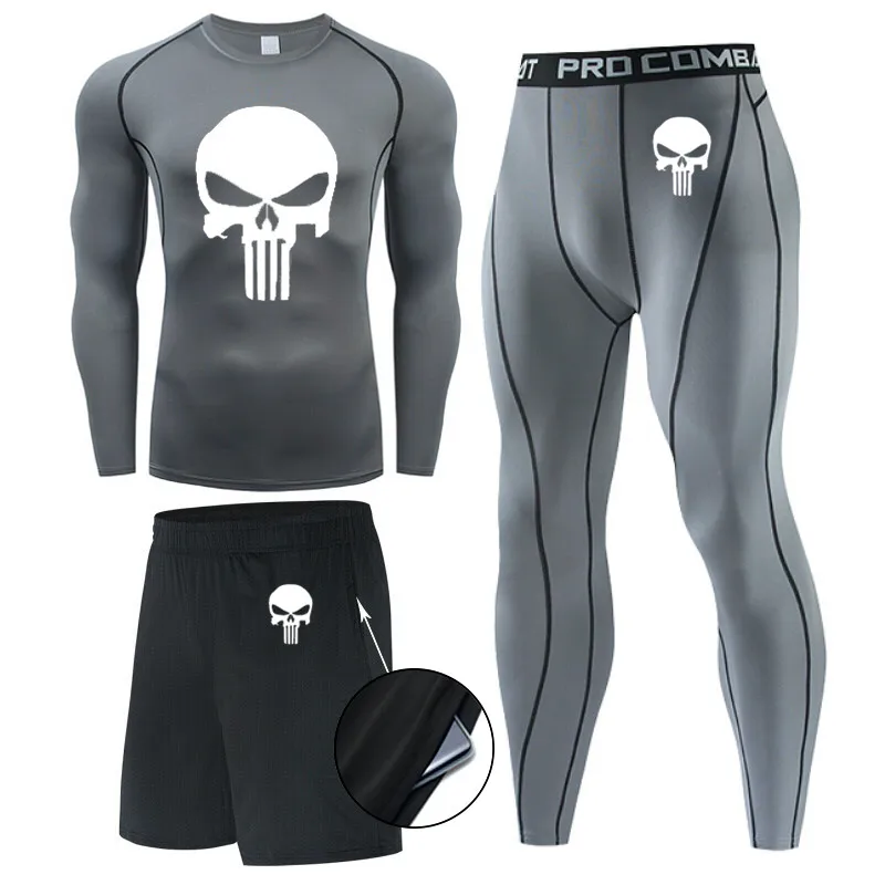 MMA Compression Men's Long-Sleeved Sports Suit Quick-Drying Running Leggings Sports Jogging Training Gym Fitness Sportswear Suit
MMA Compression Men's Long-Sleeved Sports Suit Quick-Drying Running Leggings Sports Jogging Training Gym Fitness Sportswear Suit