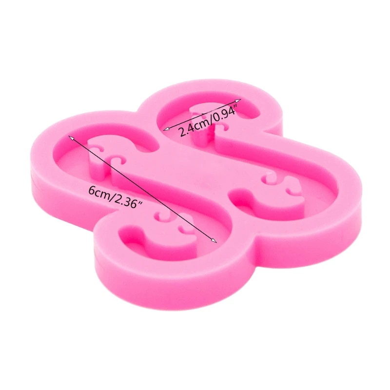 13MC Shiny Glossy S Shape Hook Epoxy Resin Mold DIY Crafting Buckle Silicone Mould 
13MC Shiny Glossy S Shape Hook Epoxy Resin Mold DIY Crafting Buckle Silicone Mould