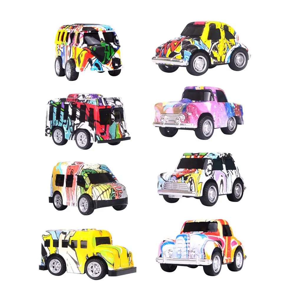 8pcs/lot Cartoon Toys Graffiti Colorful Pull Back Cars Plane Toy Cars For Child Mini Car Model Funny Kids Toys For Boys Girls
8pcs/lot Cartoon Toys Graffiti Colorful Pull Back Cars Plane Toy Cars For Child Mini Car Model Funny Kids Toys For Boys Girls