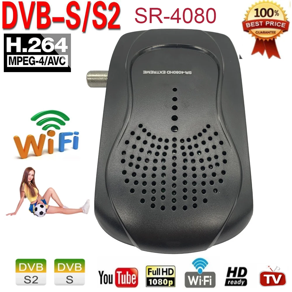 Телевизионная приставка Dvb S2 SR 4090 с спутниковым ресивером H.264 S2, зеркальный приемник, спутниковый ресивер, декодер Wi-Fi CS Biss
Телевизионная приставка Dvb S2 SR 4090 с спутниковым ресивером H.264 S2, зеркальный приемник, спутниковый ресивер, декодер Wi-Fi CS Biss