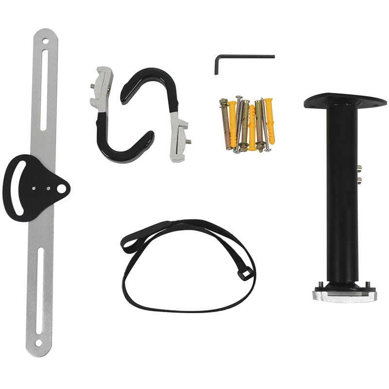1Pcs Adjustable Bike Hanger Hook Wall Mounted & 1Pcs Bike Saddle Bag with Tail Light Big Capacity Bicycle Tail Bag
1Pcs Adjustable Bike Hanger Hook Wall Mounted & 1Pcs Bike Saddle Bag with Tail Light Big Capacity Bicycle Tail Bag