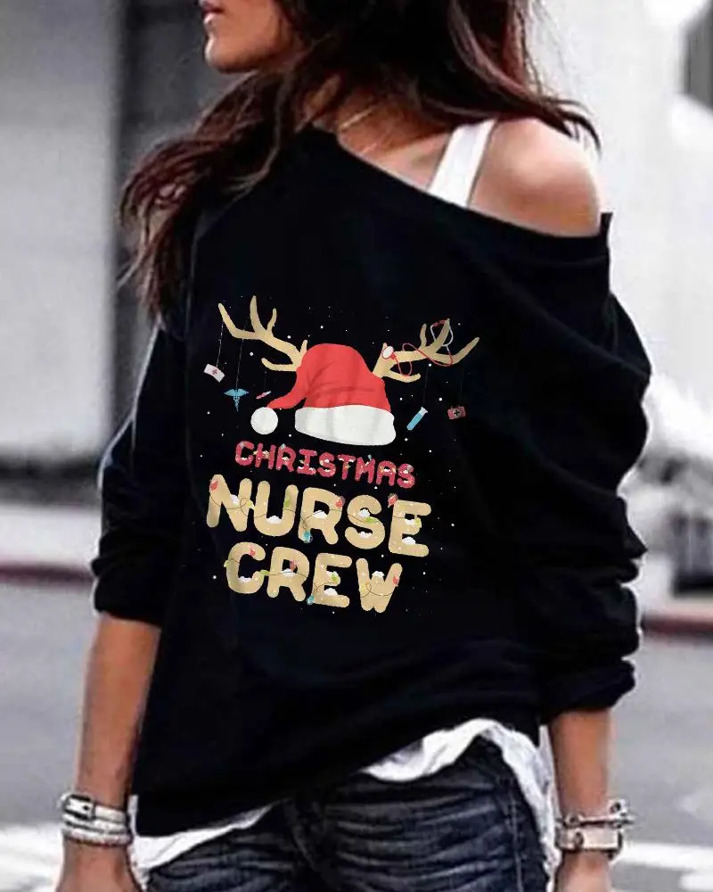 2020 Women Elegant Casual Christmas Sequins Letter Pattern Long Sleeve Sweatshirt
2020 Women Elegant Casual Christmas Sequins Letter Pattern Long Sleeve Sweatshirt