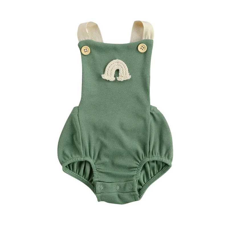 HS Kids Baby Boys Romper Summer Newborn Baby Girls Sleeveless Rainbow Print Knitted Rompers One-pieces Suspender Jumpsuits
HS Kids Baby Boys Romper Summer Newborn Baby Girls Sleeveless Rainbow Print Knitted Rompers One-pieces Suspender Jumpsuits