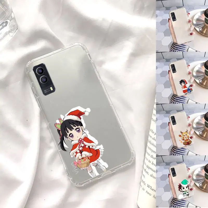 Christmas Demon Slayer Phone Case Transparent For VIVO X 60 50 30 27 23 21 20 9 pro plus S i + Soft TPU Clear Mobile bags
Christmas Demon Slayer Phone Case Transparent For VIVO X 60 50 30 27 23 21 20 9 pro plus S i + Soft TPU Clear Mobile bags