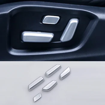 Car Seat Adjustment Switch Knob Button Control Covers Trims Interior Molding For MAZDA CX-5 CX5 CX 5 2017 2018 2019 Accessories