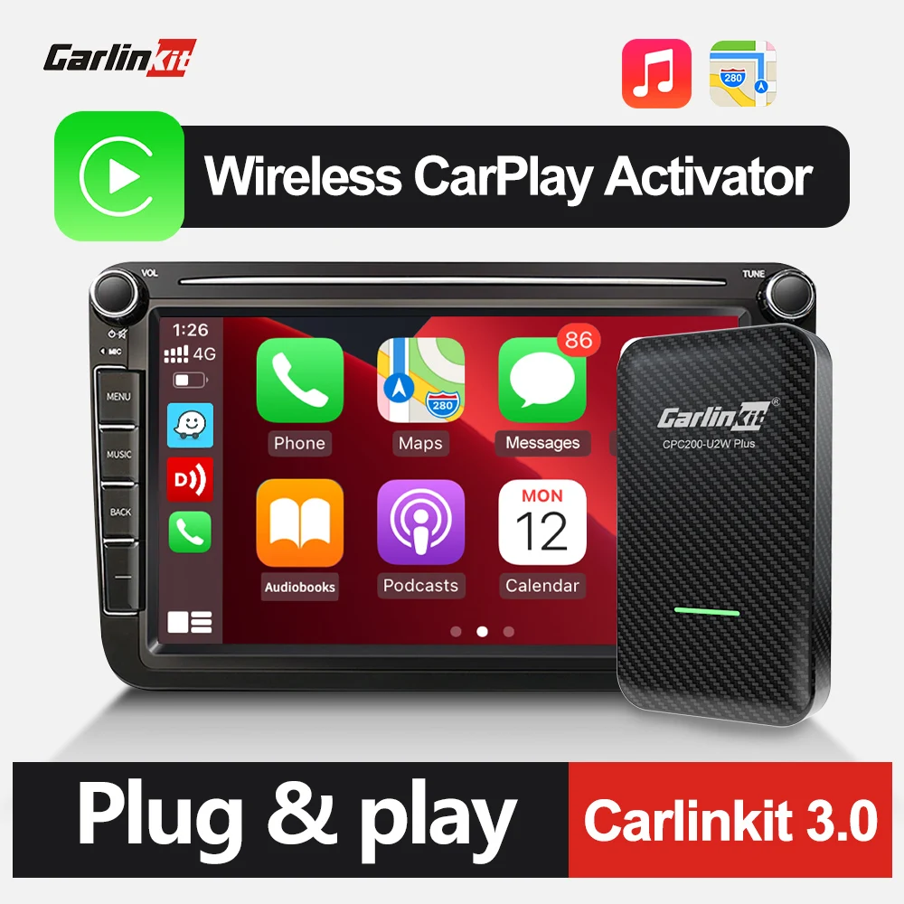 Wireless Apple Carplay Carlinkit Dongle Wifi Auto Connect Car Play ios Box for Skoda Chery Ford Mazda Volvo Toyota Opel Adaptor
Wireless Apple Carplay Carlinkit Dongle Wifi Auto Connect Car Play ios Box for Skoda Chery Ford Mazda Volvo Toyota Opel Adaptor