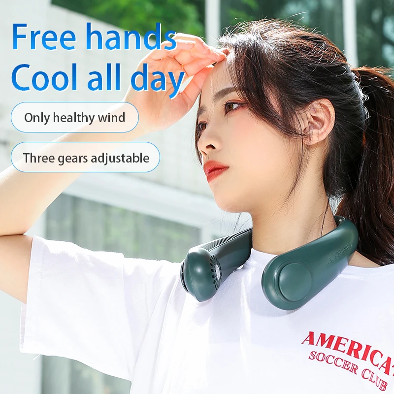 Mini Bladeless Fan Neck Fan 4000mAh USB Rechargeable Fan Mute Sports Fans for Home Outdoor
Mini Bladeless Fan Neck Fan 4000mAh USB Rechargeable Fan Mute Sports Fans for Home Outdoor