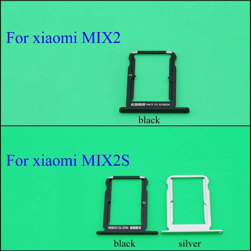 

Новый лоток для SIM-карты YuXi, гнездо, держатель, адаптеры, запасные части для Xiaomi Mi Mix 2 / Mix 2s, адаптеры для SIM-карт и TF-карт
