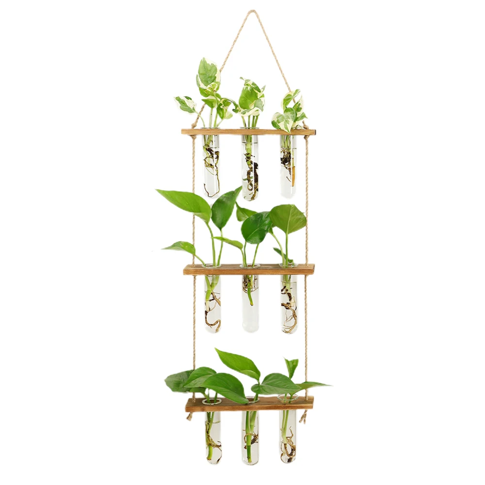 New9 Test Tube Space Saving Wall-mounted Decolation Crafts Wall HangingGlass Vase Flowerpot Modern Planter Hydroponic Home Decor
New9 Test Tube Space Saving Wall-mounted Decolation Crafts Wall HangingGlass Vase Flowerpot Modern Planter Hydroponic Home Decor