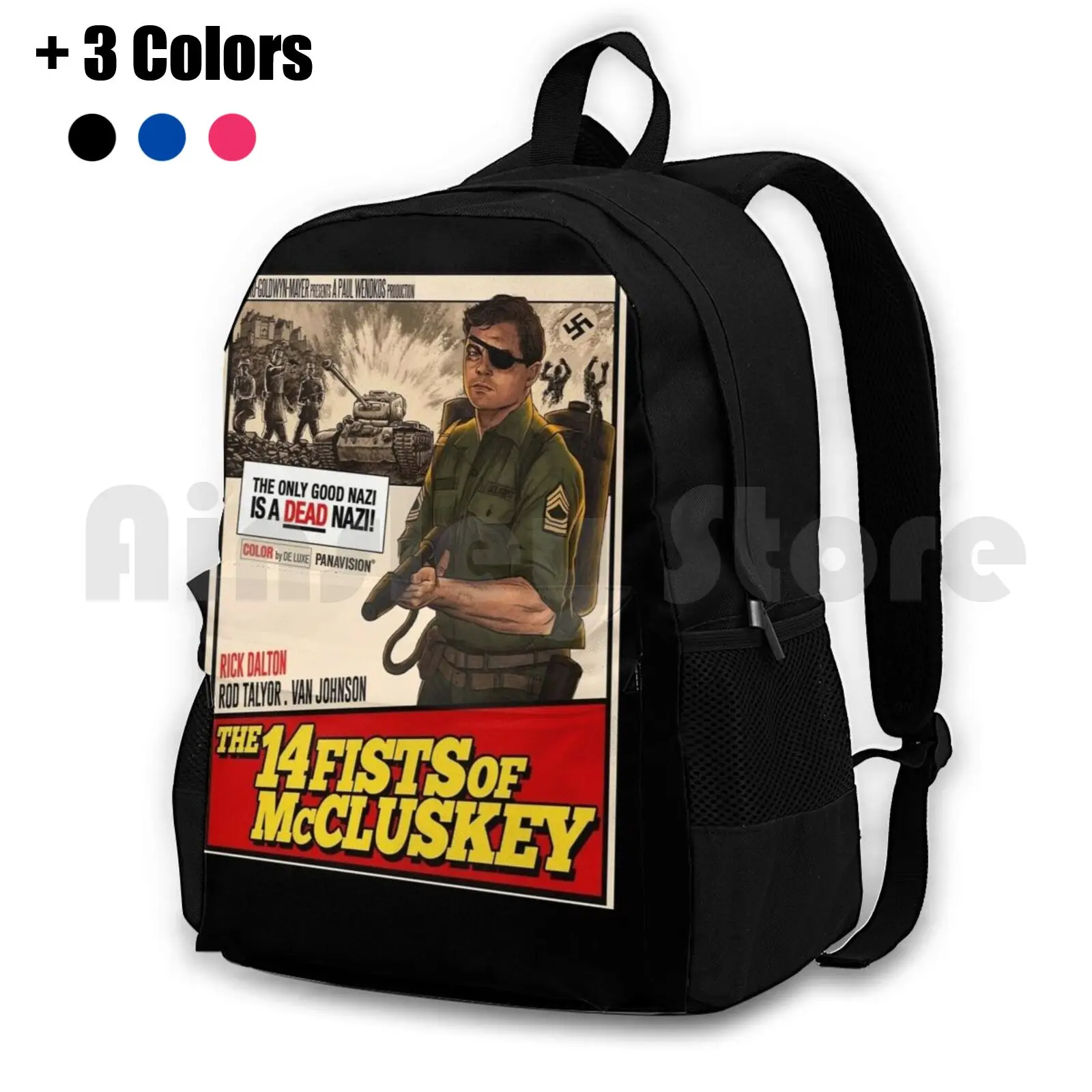 Once Upon A Time In Hollywood-14 Fists Of Mcluskey Outdoor Hiking Backpack Waterproof Camping Travel Once Upon A Time In
Once Upon A Time In Hollywood-14 Fists Of Mcluskey Outdoor Hiking Backpack Waterproof Camping Travel Once Upon A Time In