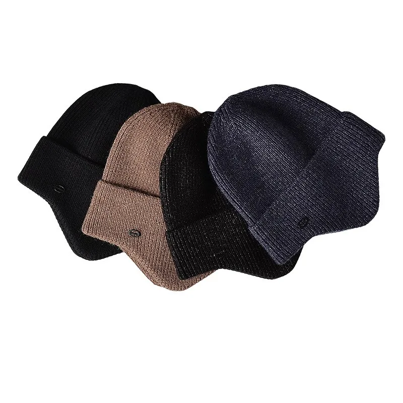 2021 New Ear Protection Winter Earmuff Hats Soft Beanies Caps For Men Knitted Earflap Hat Windproof Warm Caps Skullies Hot Sale
2021 New Ear Protection Winter Earmuff Hats Soft Beanies Caps For Men Knitted Earflap Hat Windproof Warm Caps Skullies Hot Sale