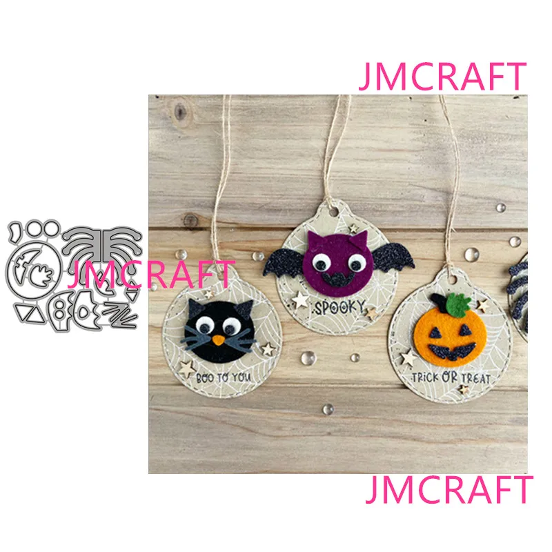 JMCRAFT 2021 Новинка Хэллоуин летучая мышь человек Кот #2 металлические Вырубные штампы Сделай Сам Скрапбукинг ручная работа бумага крафт металл...
JMCRAFT 2021 Новинка Хэллоуин летучая мышь человек Кот #2 металлические Вырубные штампы Сделай Сам Скрапбукинг ручная работа бумага крафт металл...