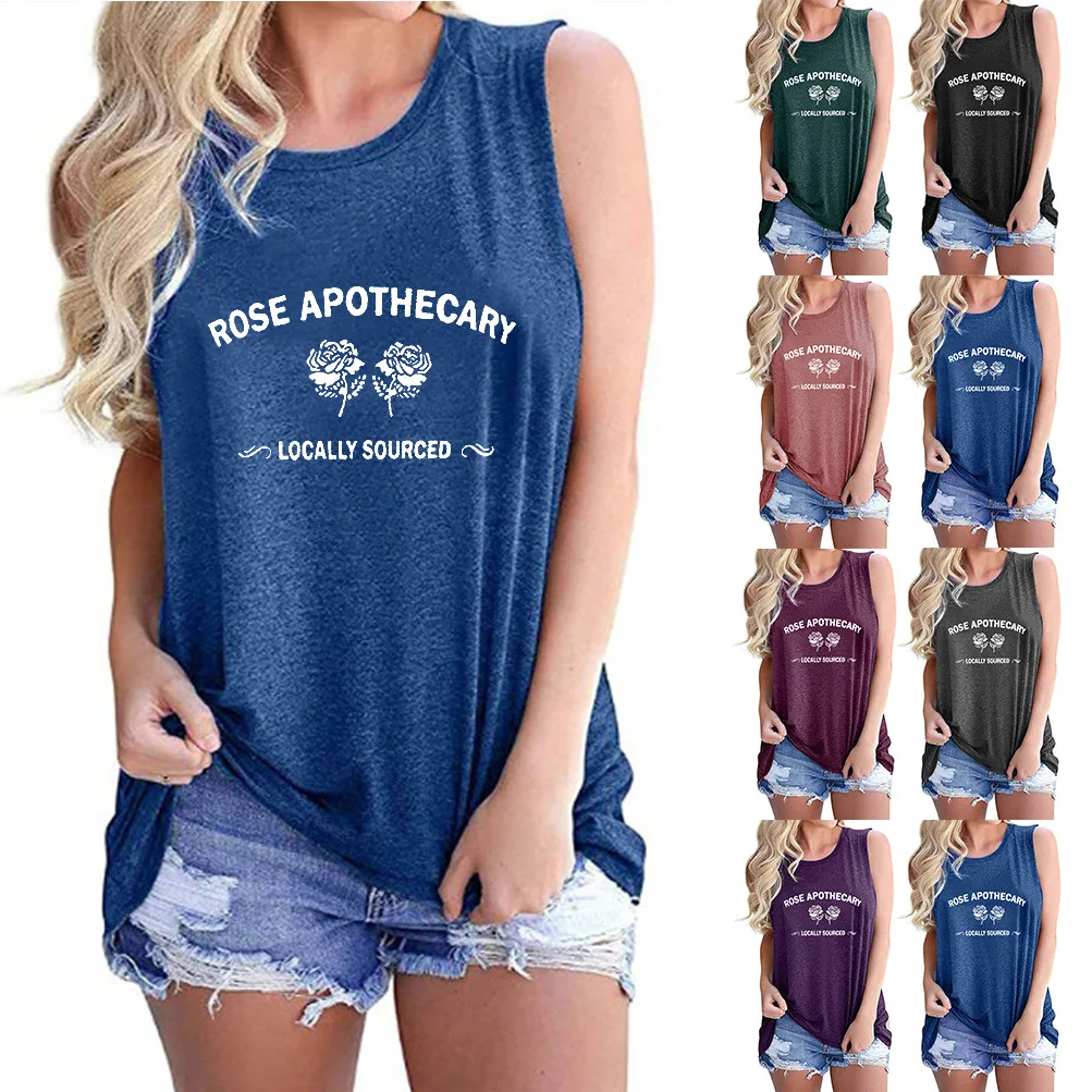 Rose Tank Top Women Letter Casual Womens Fashion 2021 Plus Size Clothing Cute Tops Sexy Streetwear Tshirts White
Rose Tank Top Women Letter Casual Womens Fashion 2021 Plus Size Clothing Cute Tops Sexy Streetwear Tshirts White