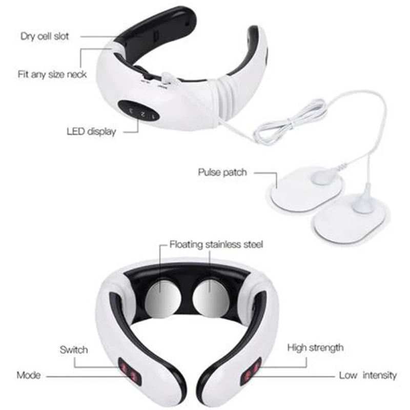 2022 New Neck Massager Cervical Massager Electric Pulse Far Infrared Heating Pain Relief Relaxation Intelligent Health Care Tool
2022 New Neck Massager Cervical Massager Electric Pulse Far Infrared Heating Pain Relief Relaxation Intelligent Health Care Tool