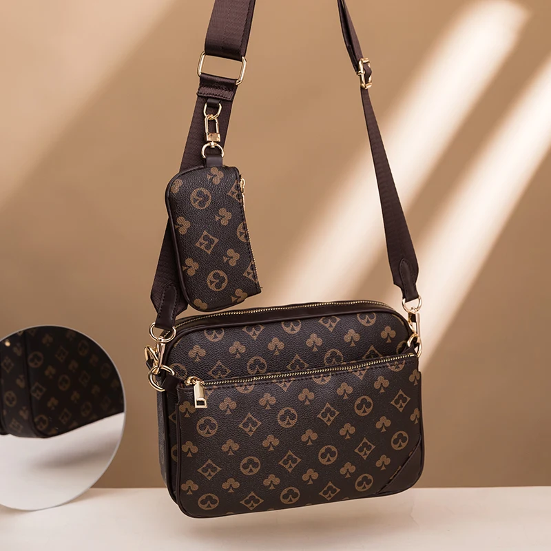 Men's Famous Brand Bag 3-IN-1 Vintage Crossbody Shoulder Bags Male printing PU Leather handbag Daily Business Teenagers bag
Men's Famous Brand Bag 3-IN-1 Vintage Crossbody Shoulder Bags Male printing PU Leather handbag Daily Business Teenagers bag