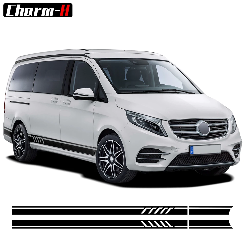 Edition 1 Stripes Car Door Side Skirt Sticker for Mercedes Benz Vito V Class W447 W639 V260 V260L SWB LWB Decal Accessories
Edition 1 Stripes Car Door Side Skirt Sticker for Mercedes Benz Vito V Class W447 W639 V260 V260L SWB LWB Decal Accessories