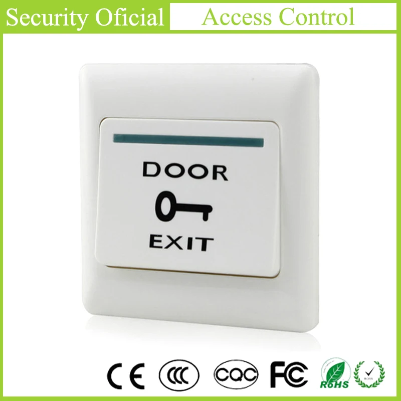 High Quality Door Exit Button Release Push Switch Panel for Open the Access Control System Electronic Door Lock Easy to Install
High Quality Door Exit Button Release Push Switch Panel for Open the Access Control System Electronic Door Lock Easy to Install