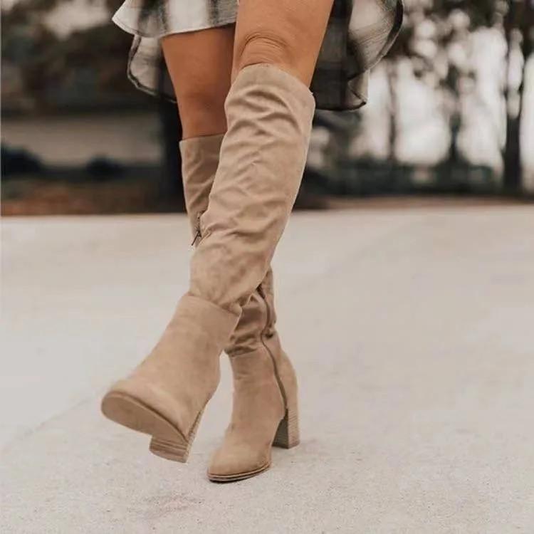 Thigh High Over the Knee High Boots Fashion Boots Lady Winter Warm Pointed toe Sexy Zipper Women Boots Comfortable Female Shoes 
Thigh High Over the Knee High Boots Fashion Boots Lady Winter Warm Pointed toe Sexy Zipper Women Boots Comfortable Female Shoes