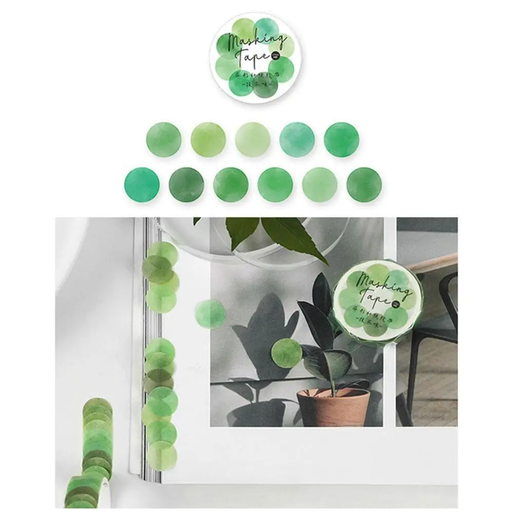 Splicing Tape Color Dot Washi Masking Tape Round Stickers Sticky Tapes Planner For Scrapbook Stickers Dot Paper Decorative D0W5
Splicing Tape Color Dot Washi Masking Tape Round Stickers Sticky Tapes Planner For Scrapbook Stickers Dot Paper Decorative D0W5