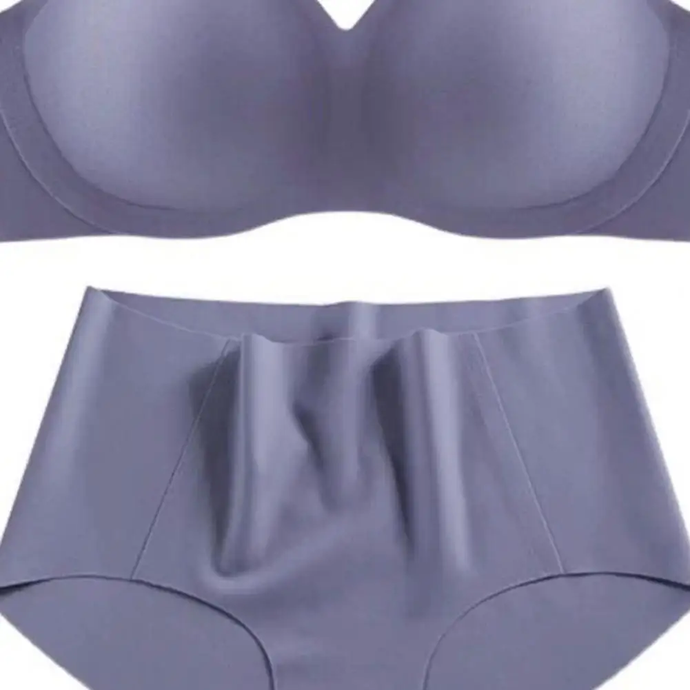 Bra Briefs Set For Women Solid Color Seamless Nylon Adjustable Strap Underwear Anti-vibration Skin-friendly Soft Sets for Women
Bra Briefs Set For Women Solid Color Seamless Nylon Adjustable Strap Underwear Anti-vibration Skin-friendly Soft Sets for Women