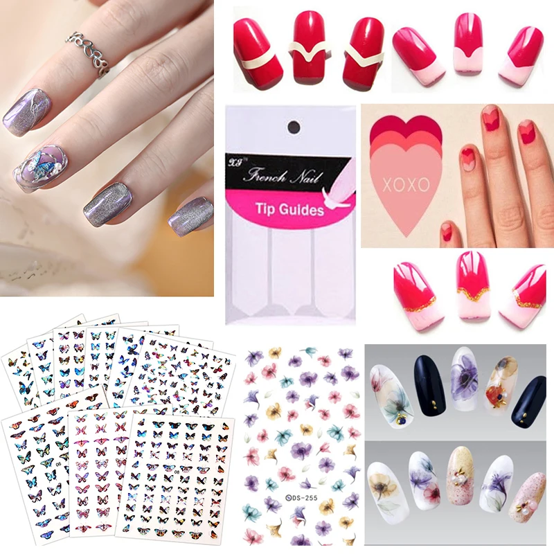 240/54/53/50/3Pcs Holographic Nail Foil Nails Art Stickers French Guides Nails Tip Design Nail Decoration Manicure Accessories
240/54/53/50/3Pcs Holographic Nail Foil Nails Art Stickers French Guides Nails Tip Design Nail Decoration Manicure Accessories
