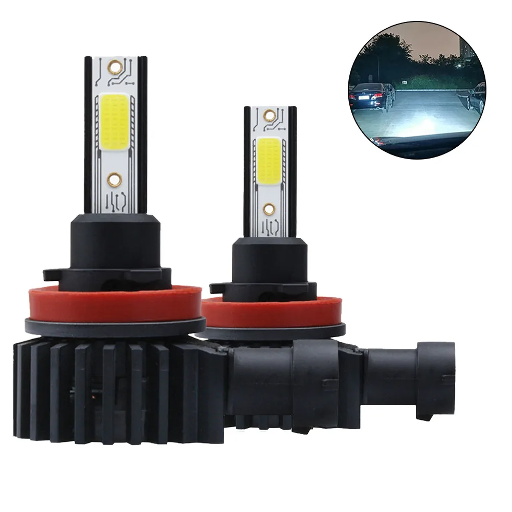 2pcs H7 D9 Car Headlight Bulbs LED Fog Lights 6000K Black Mini All-In-One Super White Auto Fog Lamp Day Running Light 6000K
2pcs H7 D9 Car Headlight Bulbs LED Fog Lights 6000K Black Mini All-In-One Super White Auto Fog Lamp Day Running Light 6000K