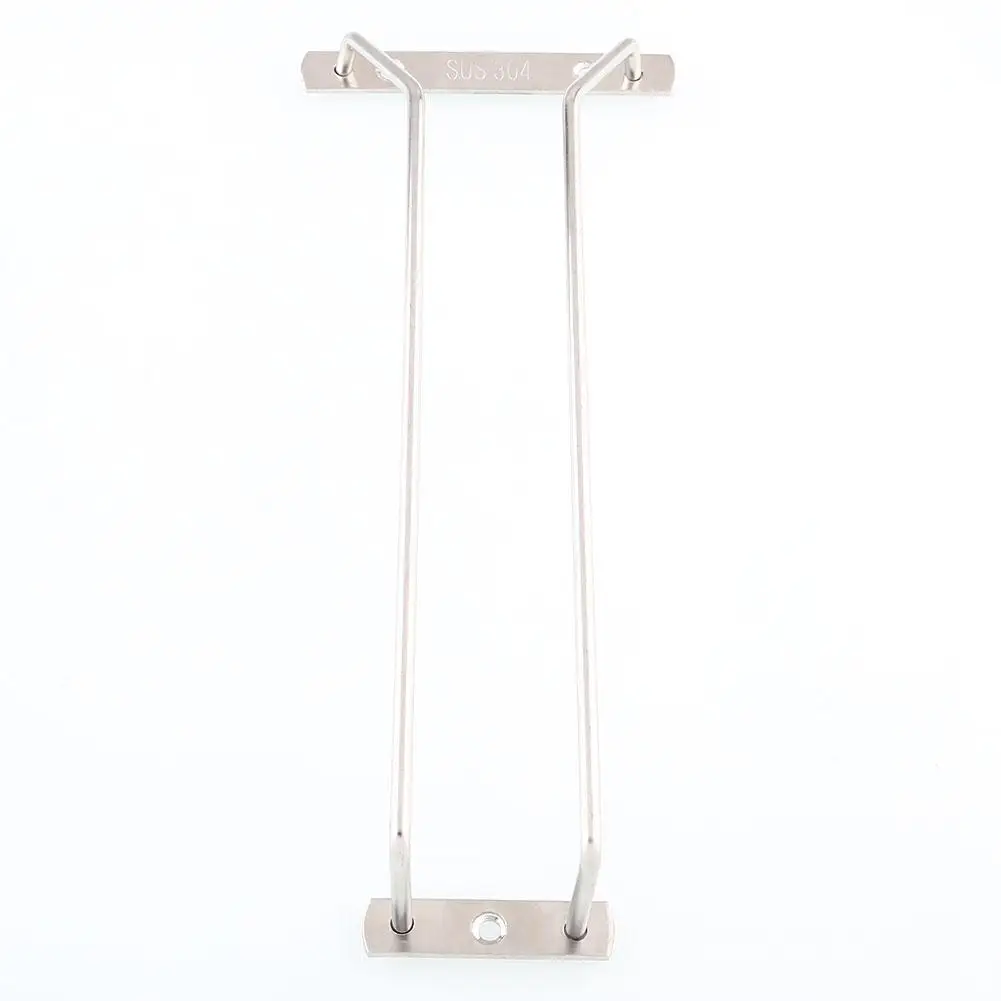28cm/11" Wine Glass Rack Under Cabinet Stemware Holder Hanger Shelf Home Bar Stemware Organizer Glass Goblet Iron Rack Bar Tool
28cm/11" Wine Glass Rack Under Cabinet Stemware Holder Hanger Shelf Home Bar Stemware Organizer Glass Goblet Iron Rack Bar Tool