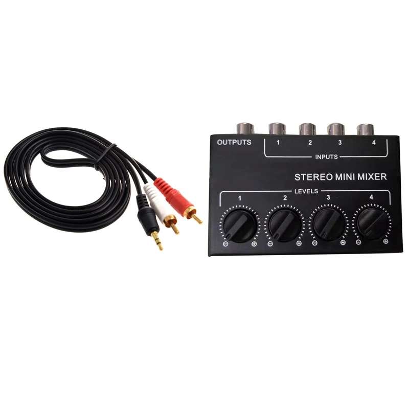 Новый аудиокабель с разъемом 3,5 мм на 2 RCA с Cx400 Mini Stereo Rca пассивный микшер маленький микшер стереодиспенсер
Новый аудиокабель с разъемом 3,5 мм на 2 RCA с Cx400 Mini Stereo Rca пассивный микшер маленький микшер стереодиспенсер